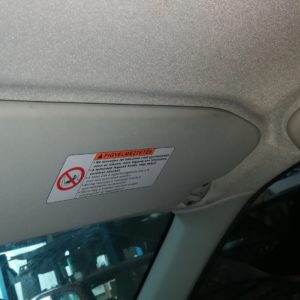 Ignis Jobb első tükrös napellenző használt