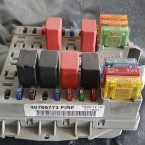 Fiat Punto Biztosítéktábla